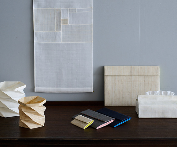 「手績み手織り麻」の商品