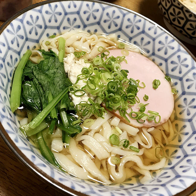 お家でうどん打ってみました！