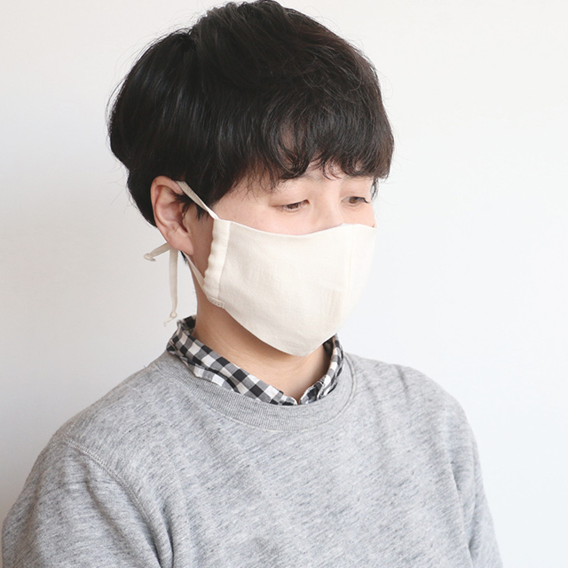 NADELLが作る「オーガニックコットンガーゼマスク」