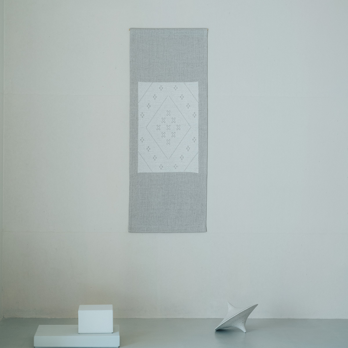 こぎん刺しタペストリー