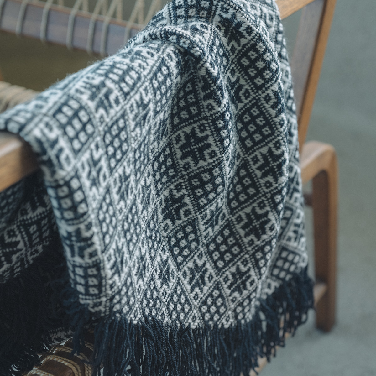 ウールの掛敷布