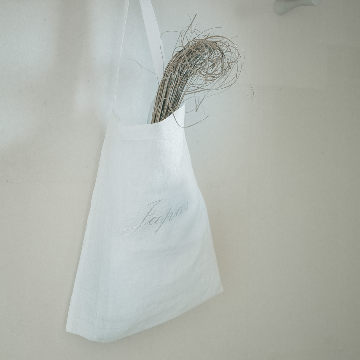 横振刺繍バッグ