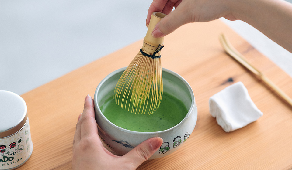 【中川政七商店 渋谷店】気軽にはじめる　抹茶の自点て体験