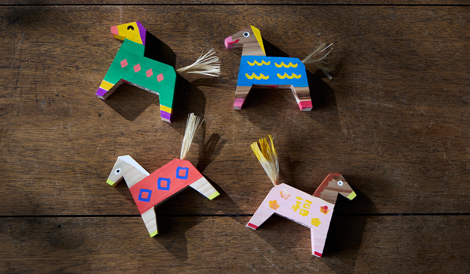 【中川政七商店 渋谷店／ニュウマン高輪店／福岡天神店】奈良の杉で作る　干支飾り絵付け体験